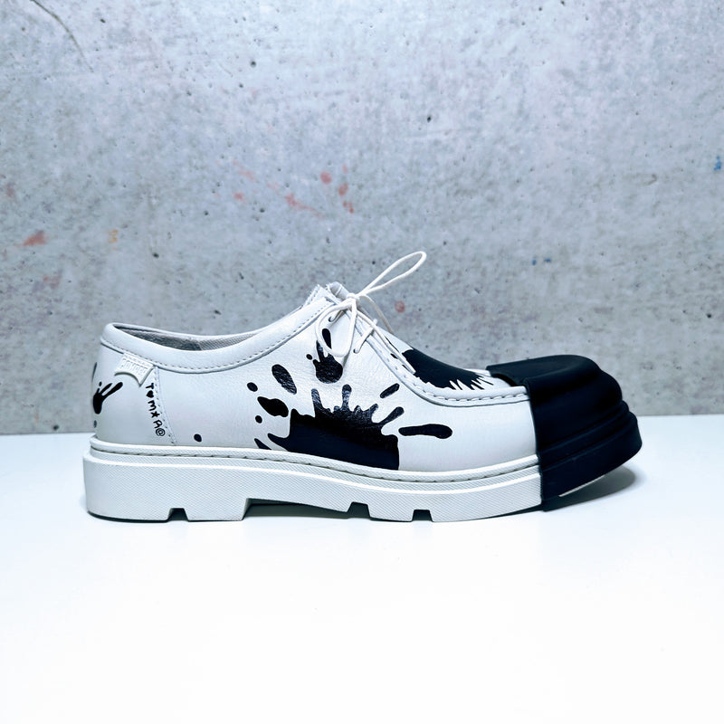 Custom Painted Camper Shoes Love Splash Design | Hand-Painted Artistic Sneakers