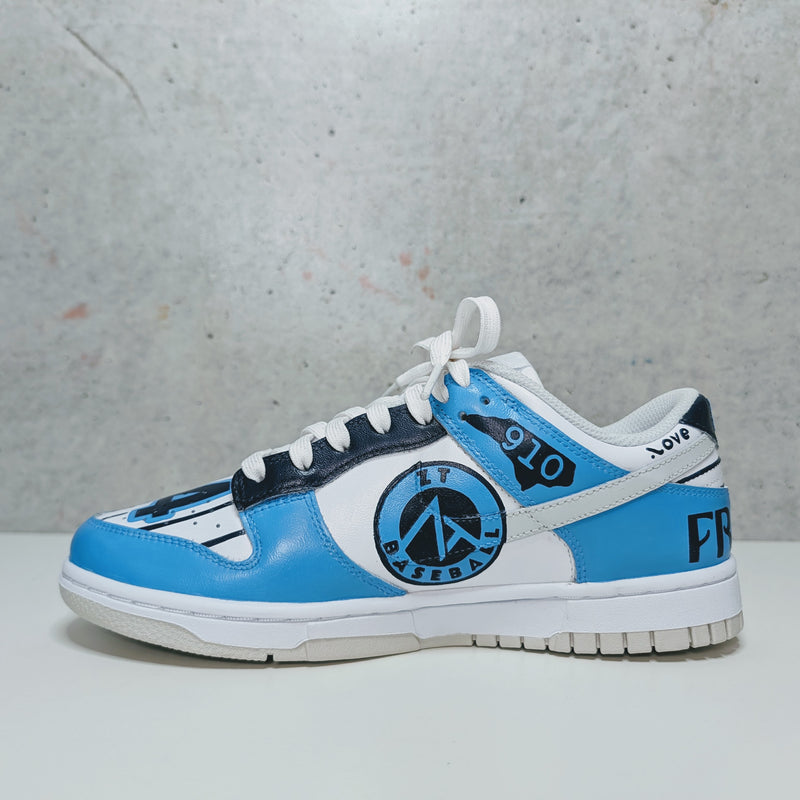 Custom Painted Air Force 1 Sports Mom Sneakers | Hand-Painted Game Day Shoes